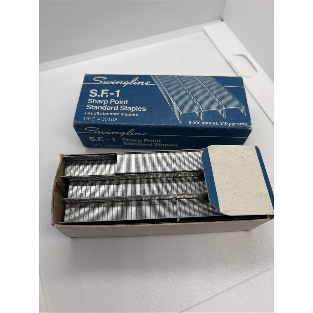 Vintage Swingline S.F.-1 Standard Staples – 5,000 ct Box – Retro Office Supply‎